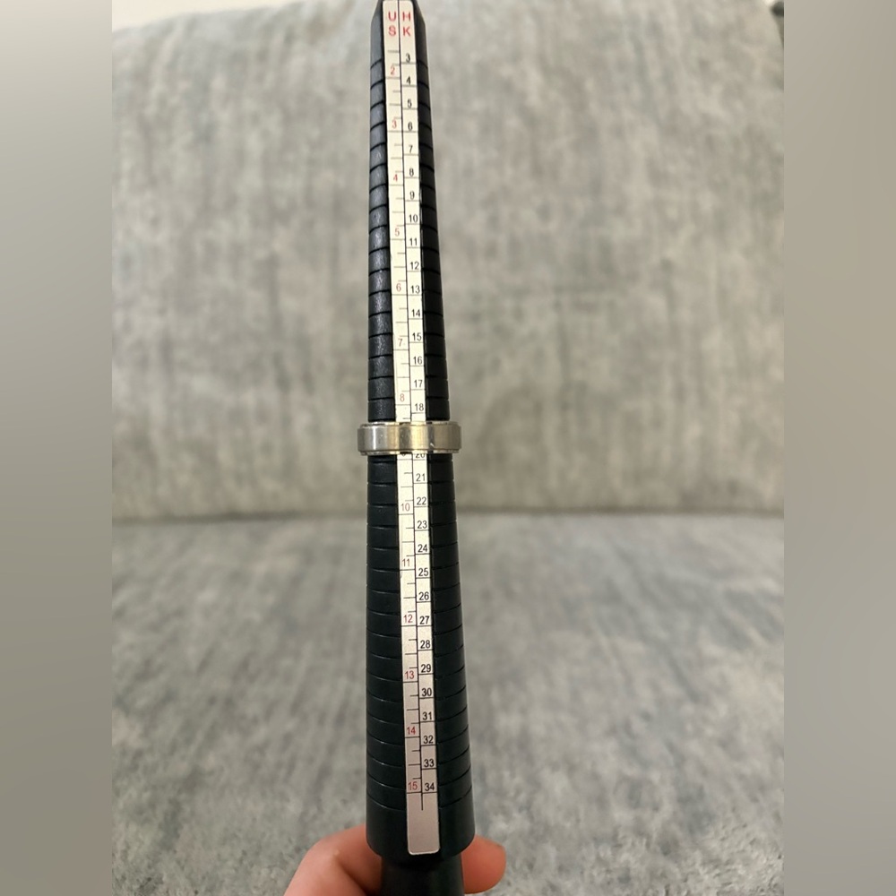 Triton Tungsten Carbide Silver Tone